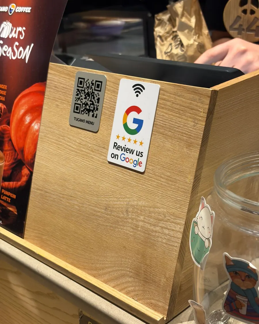 Card Taps la casa Tucano Coffee, Chișinău